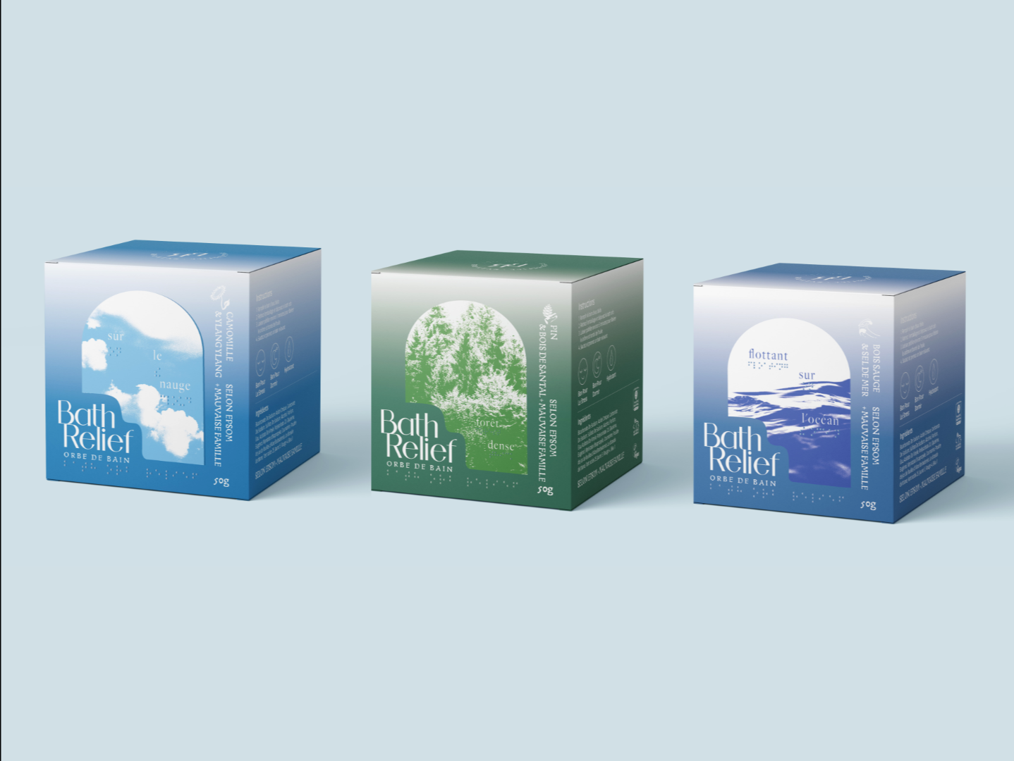 Bath Relief - Packaging Design